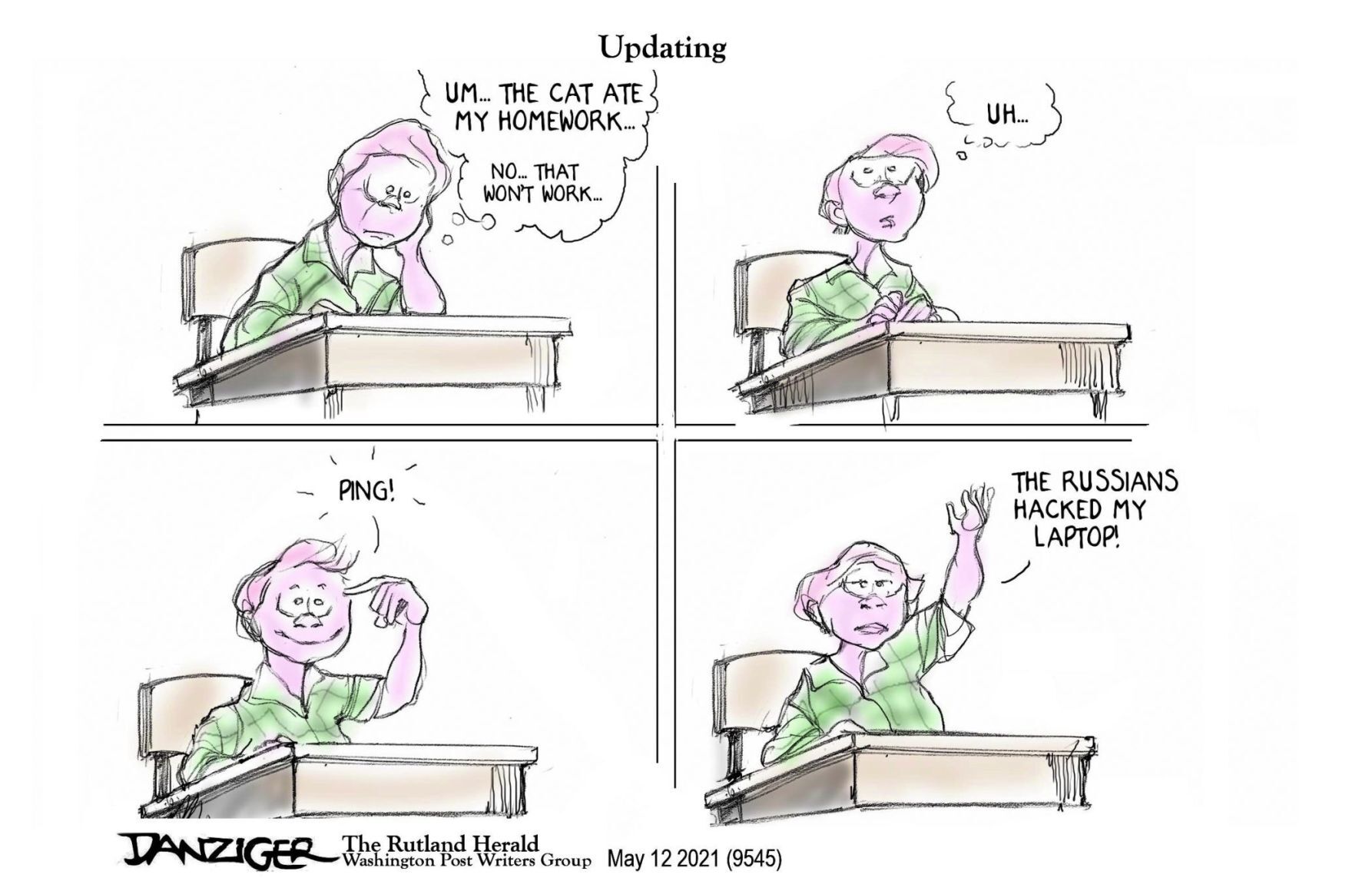 Jeff Danziger cartoon